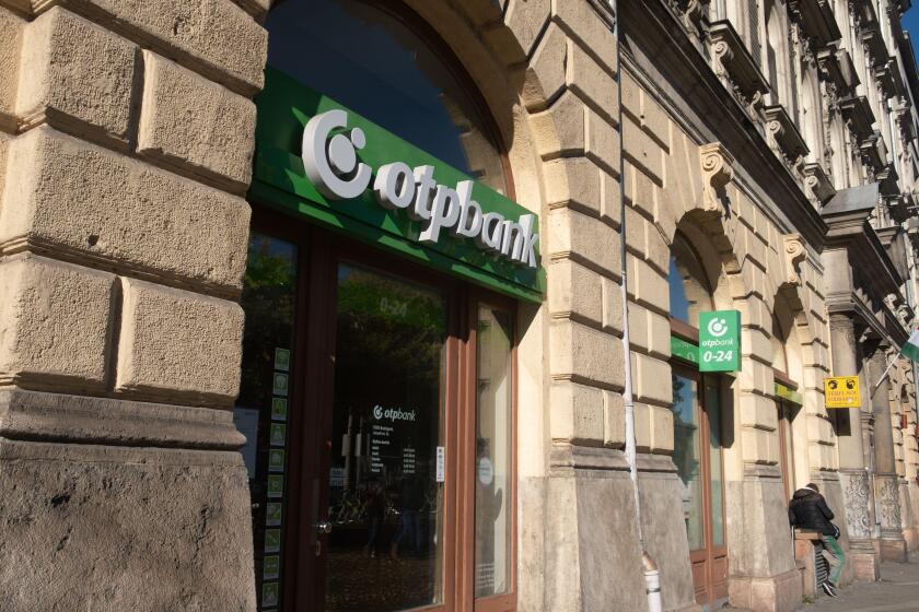 Budapest, Hungary - 1 November 2021: Otpbank bank logo, company icon, Illustrative Editorial.