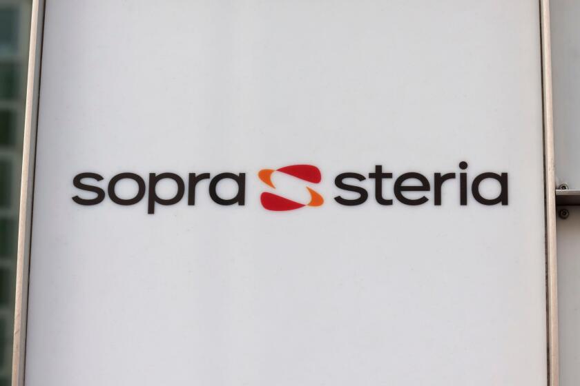 Sign, sopra steria, Berlin, Germany