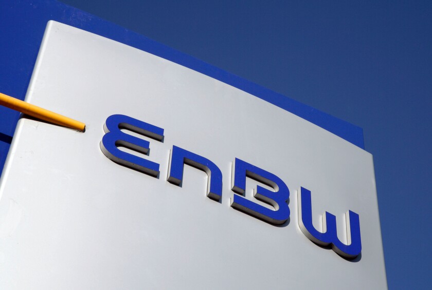 Corporate headquarters of EnBW Energie Baden-Wuerttemberg AG, Karlsruhe, Baden-Wuerttemberg, Germany, Europe