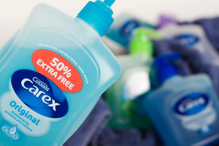 Illustrative image of PZ Cussons Carex Hand Soap.