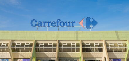 Carrefour Supermarkt, Sa Coma, Mallorca, Spanien