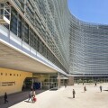 European Commission headquarters building EU commission building european commission building Berlaymont building, Brussels, Belgium, EU, Europe