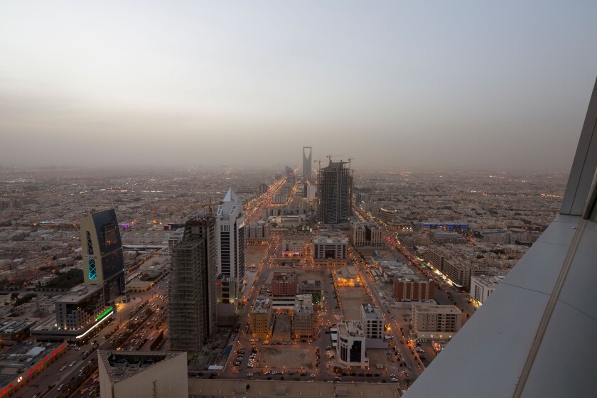view of Riyadh, Saudi Arabia