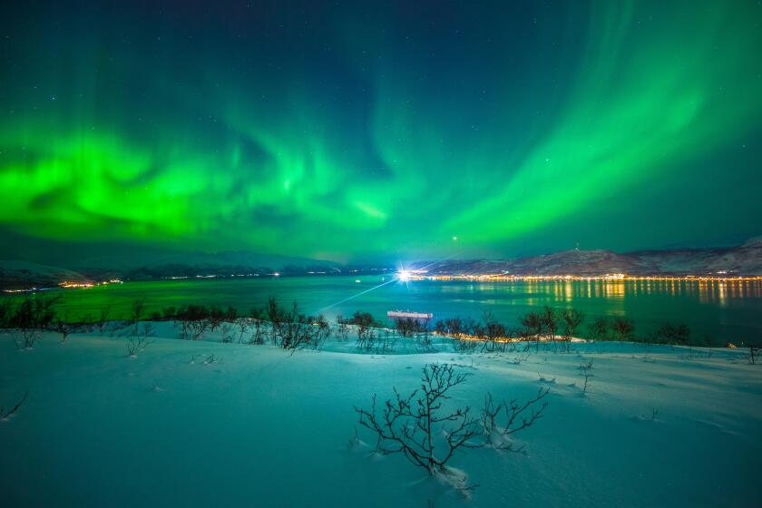 Aurora Borealis over Tromso, Northern Norway