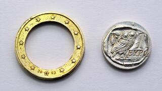 Greek-Euro. Image shot 06/2011. Exact date unknown.