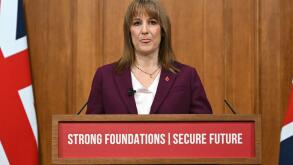 Chancellor Rachel Reeves delivers a speech ahead of the Budget later this month at Downing Street in central London. Picture date: Tuesday November 4, 2025.
