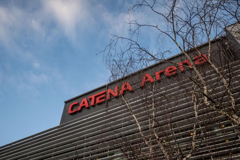 Catena Arena exterior ahead of the international friendly handball match between, Sweden. , . and Japan on January 7, 2024 in Angelholm. Photo: Christoffer Borg Mattisson/BILDBYRAN/COP 261/CB0308 handball handboll handball landslag sverige sweden japan na