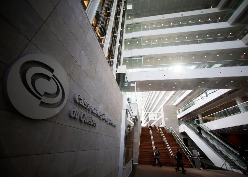 The Caisse de depot et placement du Quebec (CDPQ) building is seen in Montreal, Canada February 26, 2014. REUTERS/Christinne Muschi