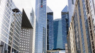 Paris La Defense - Business and financial district of Paris, La Defense. France, Europe.