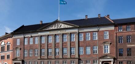 Peschiers Gard, part of the Danske Bank complex of buildings at Holmens Kanal in Copenhagen, the domicile of the head office.