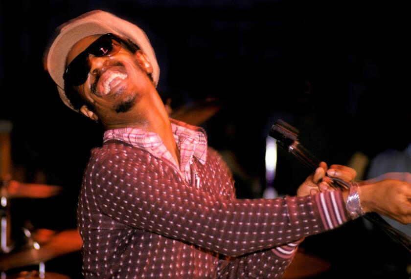 Stevie Wonder singer song writer multi instrumentalist performing on stage New York 1973. Image shot 1973. Exact date unknown.