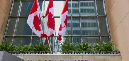 Bank of Nova Scotia (Scotiabank) Toronto, Ontario, Canada.
