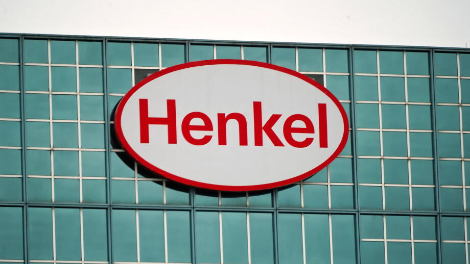 Stamford, CT - April 7, 2023 : Henkel America corporate headquarters logo sign in Connecticut