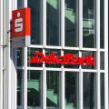 FRANKFURT, GERMANY : the logo of the brand "Deka Bank", Frankfurt am Main , Germany.