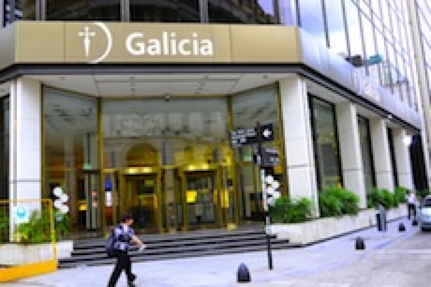 Banco de Galicia y Buenos Aires, Argentina