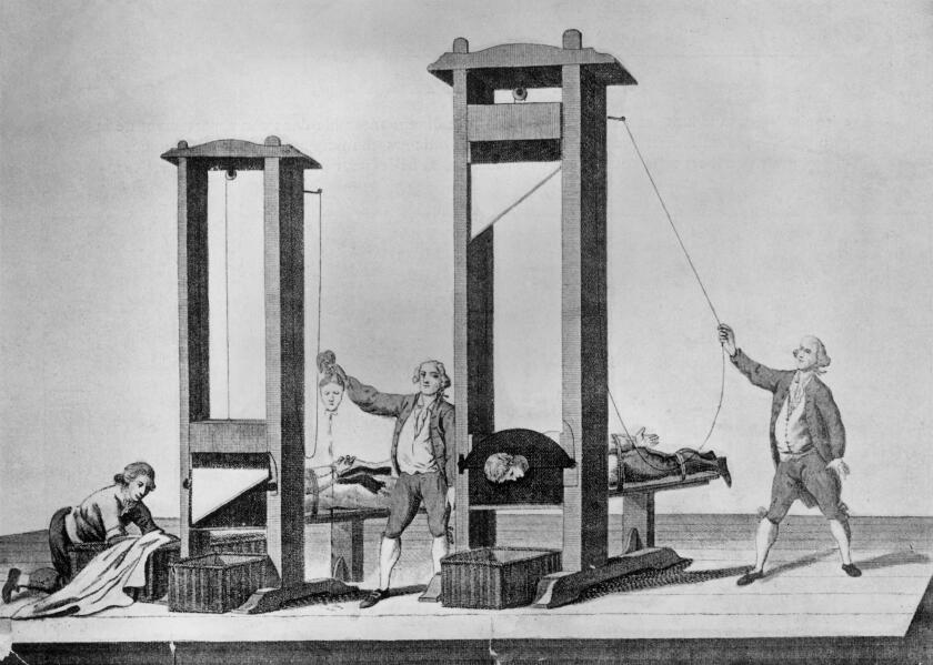 French Revolution, Guillotine, 18th Century