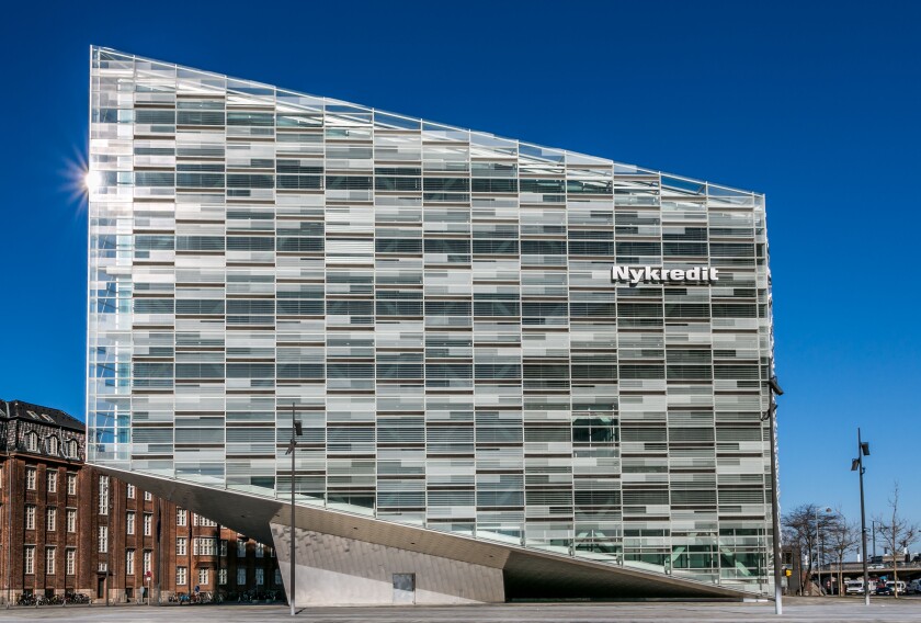 The Crystal, or Krystallen, Nykredit Head Office, Kalvebod Brygge, Copenhagen, Denmark