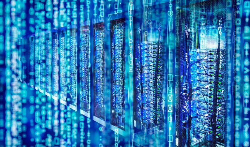 Server in a data center with matrix