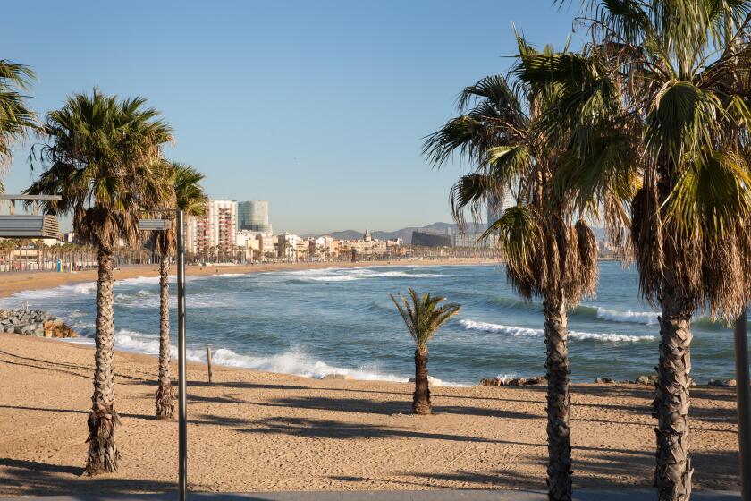 Barcelona beach, Barcelona, Spain.