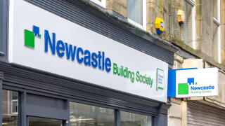 Newcastle Building Society, Middle Street, Consett, County Durham, England, United Kingdom