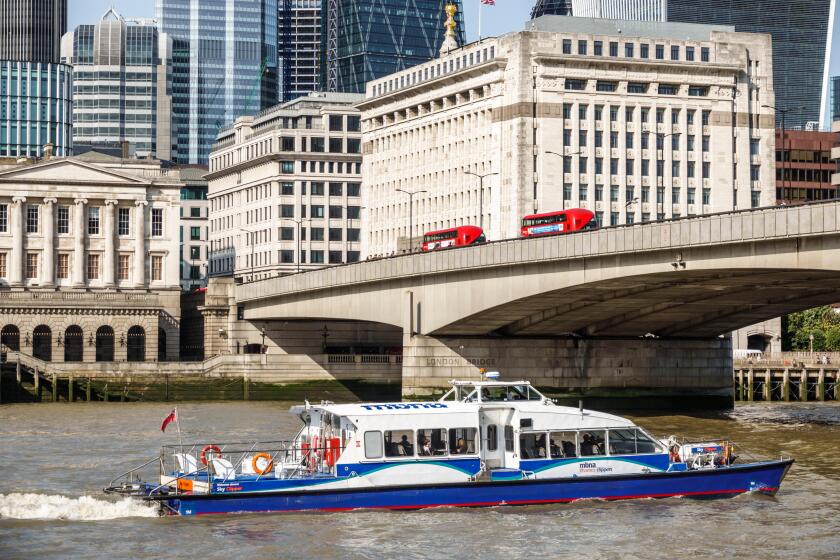London England,UK,Thames River,London Bridge,city skyline,water,sightseeing boat,Fishmongers' Hall,livery company,guild,historic building,Grade II,Ade