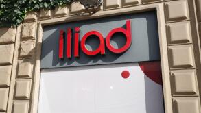 Palermo, Italy. 20th Nov, 2025. An exterior view of an Iliad store in Palermo, Italy, on November 20, 2025. The French telecoms group highlighted the strong performance of its Italian subsidiary, which now counts 12.4 million mobile users and remains a ke