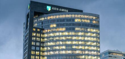 ABN AMRO Bank, Konzernzentrale Head Office, Geschaftszentrum, Business-Viertel Zuidas, Gustav-Mahler-Laan, Amsterdam Zuid, Niederlande