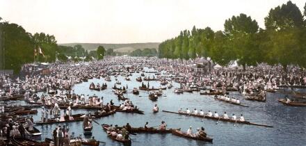 Henley Royal Regatta, Rowing British Tradition 1800s 19th century The Thames