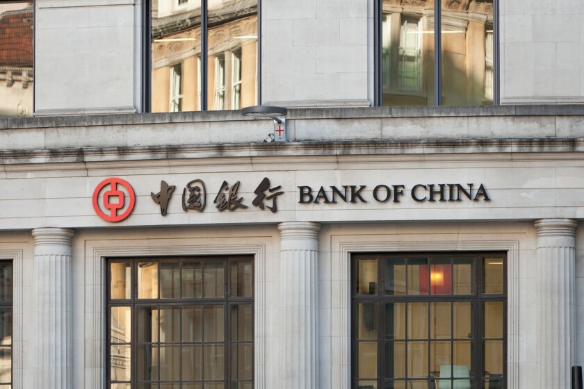 Bank of China, London headquarters, London, UK