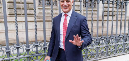 L?ad di Unicredit Andrea Orcel in occasione della presentazione della Relazione annuale sul 2025 della Banca d?Italia, Roma, Venerdi 29 Maggio 2026 (Foto Roberto Monaldo / LaPresse)

Unicredit ceo Andrea Orcel at the presentation of the Bank of Italy's 20