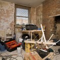 Room undergoing renovation