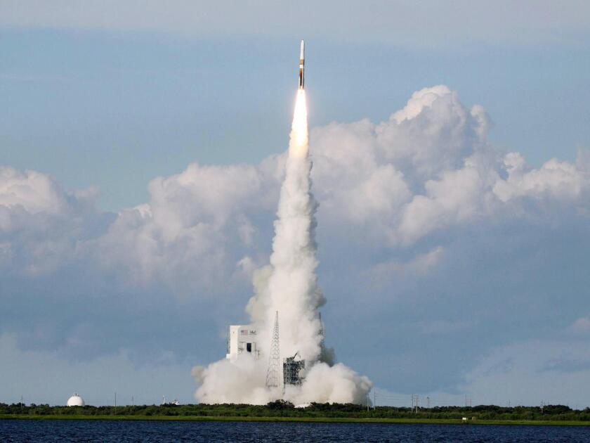 Delta IV Rocket Taking Off