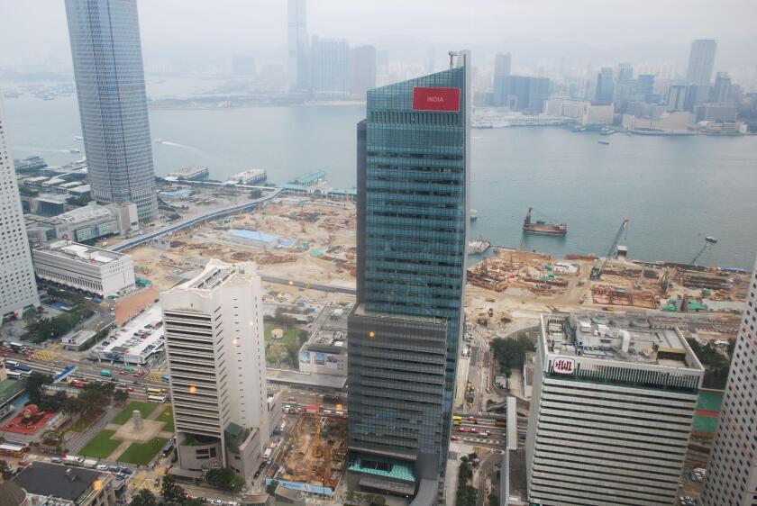 AIA Central, AIG Tower Kowloon Skyline Victoria Hrbour 1 Connaught Road Central, Central, Hong Kong by Skidmore Owings & Merrill SOM