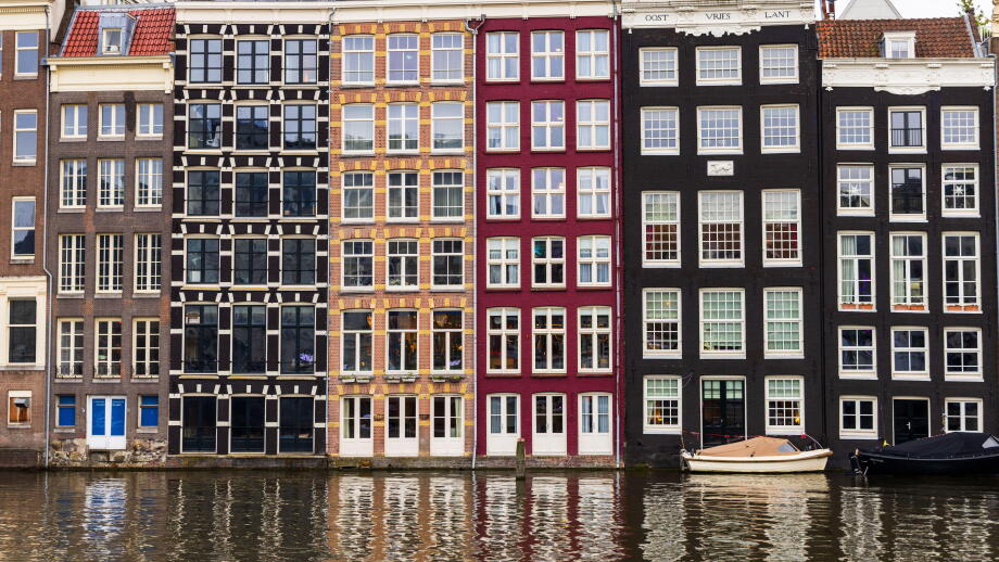 Vieille ville d'Amsterdam, Pays-Bas