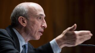 Washington, United States. 14th Sep, 2021. Gary Gensler.Chair of the U.S. Securities and Exchange Commission, testifies during the Senate Banking, Housing, and Urban Affairs Committee hearing on "Oversight of the U.S. Securities and Exchange Commission" o