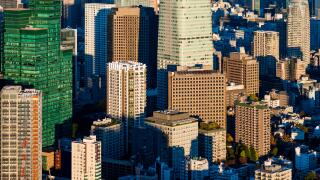 Office Buildings City View