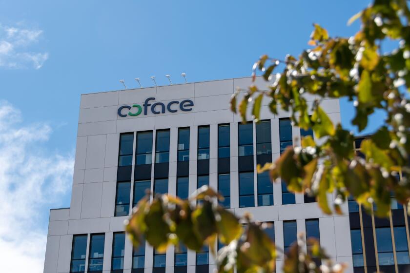 Exterior view of the head office building of Coface (French Insurance Company for Foreign Trade)