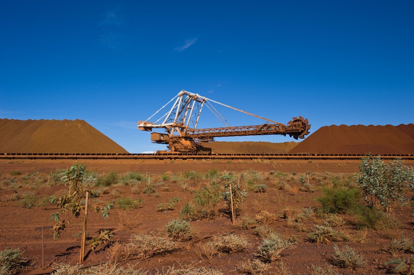 Iron Ore mining Pilbara Western Australia