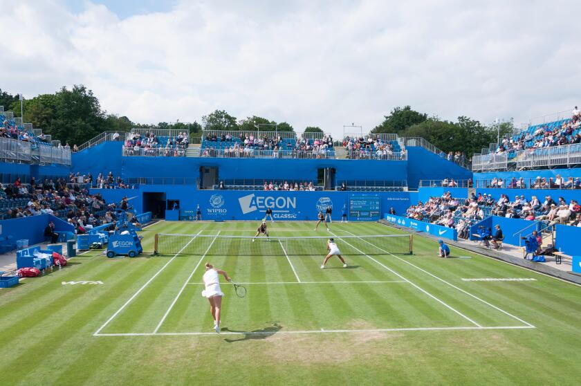 Doubles match, Aegon Classic Birmingham, Edgbaston, Birmingham, West Midlands, England, United Kingdom
