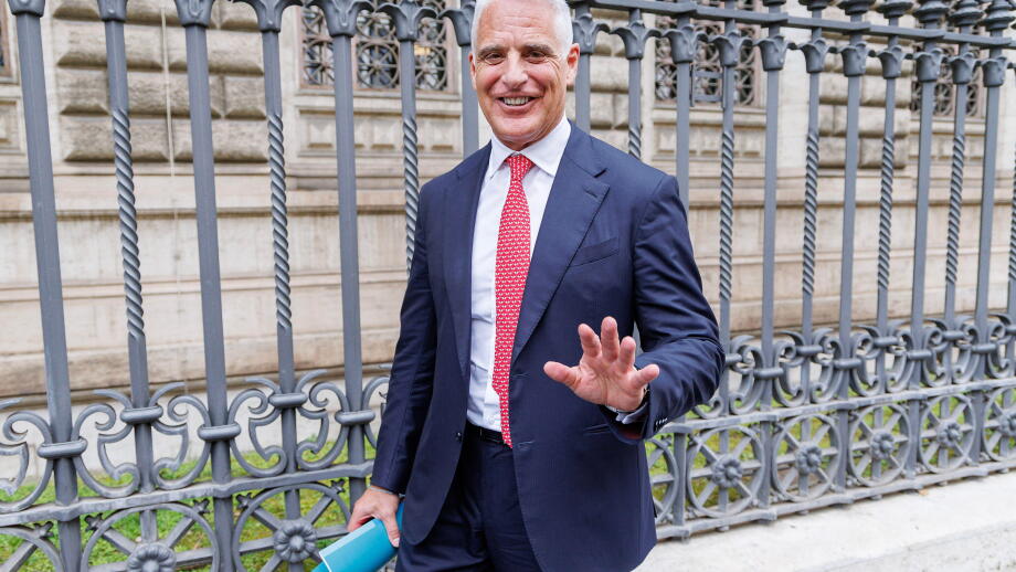 L?ad di Unicredit Andrea Orcel in occasione della presentazione della Relazione annuale sul 2025 della Banca d?Italia, Roma, Venerdi 29 Maggio 2026 (Foto Roberto Monaldo / LaPresse)

Unicredit ceo Andrea Orcel at the presentation of the Bank of Italy's 20