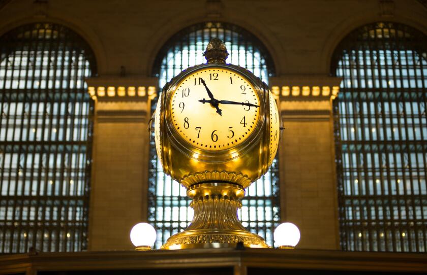 The Grand Central Terminal Clock, New York City.
