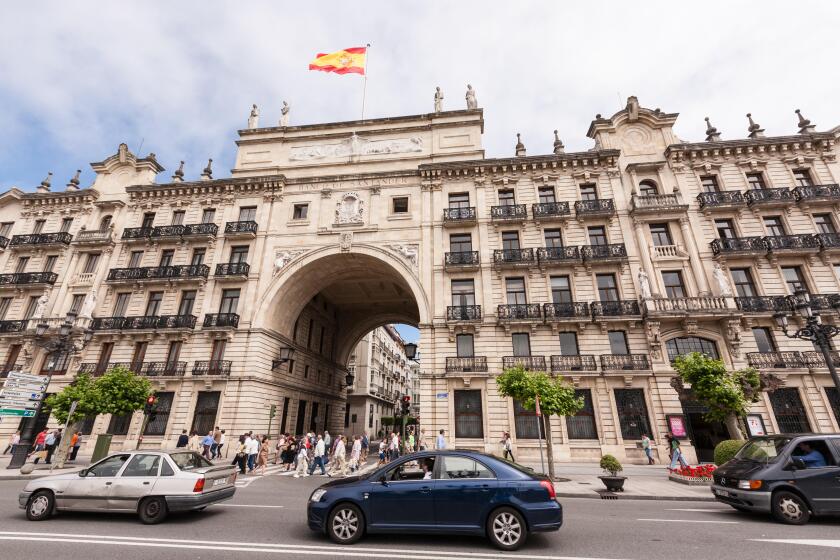 Main,Headquarters,main,branch,office,of,Bank of Santander,Banco de Santander facade.Cantabria,Spain.Europe,European,