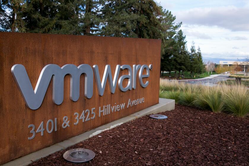 The headquarters of software maker VMware.