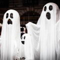 In celebration of Halloween, shops across London are brimming with pumpkins, decorations, and costumes, setting a festive atmosphere throughout the city. Credit: Sinai Noor/Alamy Live News