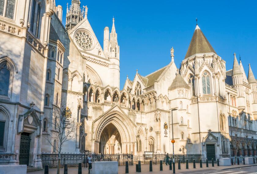 The Royal Courts of Justice London Royal Courts of Justice exterior England uk go  europe