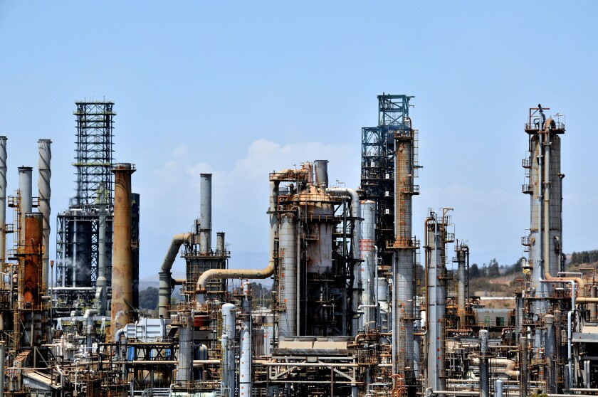 refinery Con-Con Chile South America
