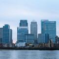 Canary Wharf skyline, London, England
